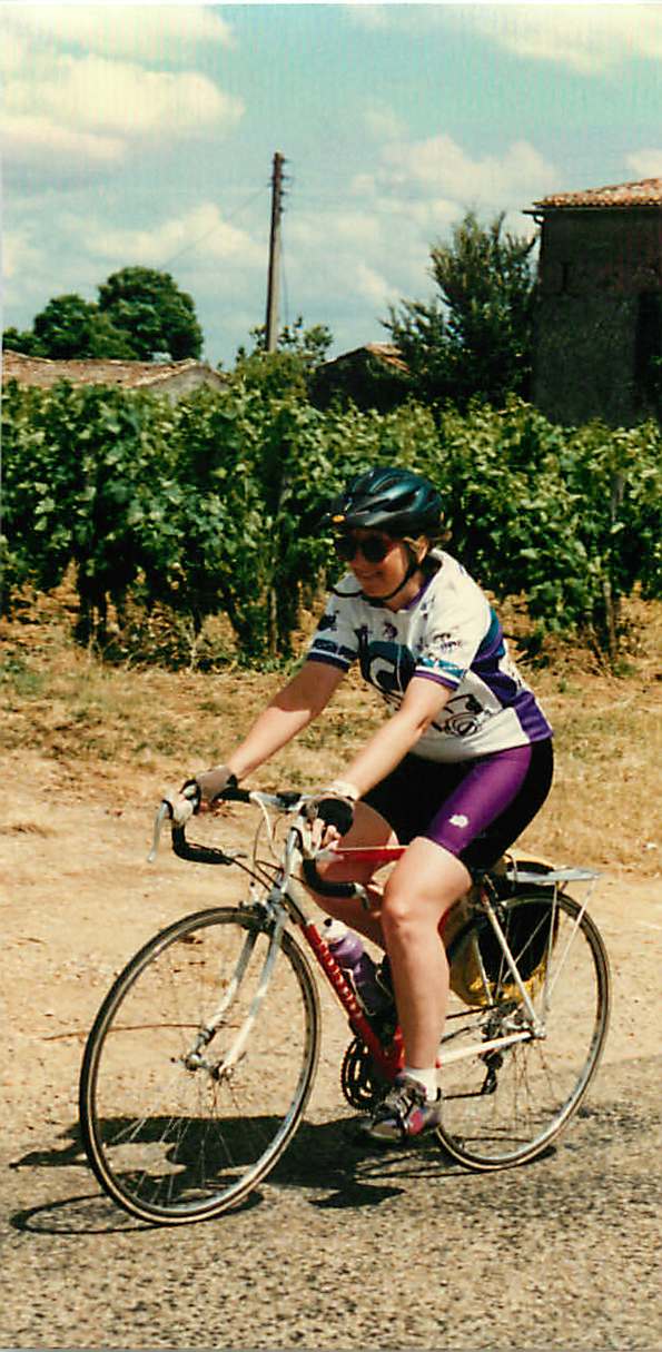 Picture of Kathryn Cycling